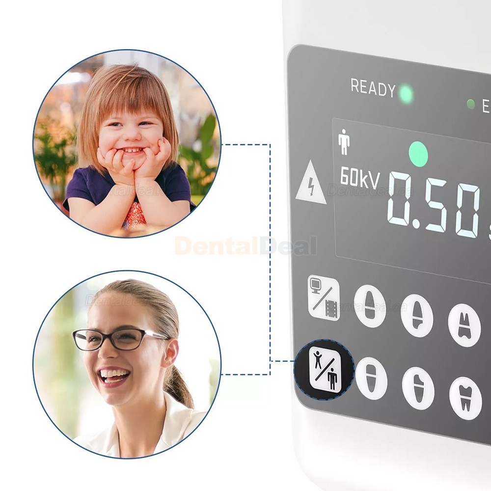 RAY-221 High Frequency Digital Handheld Dental X-ray Machine Portable Xray Imaging Unit